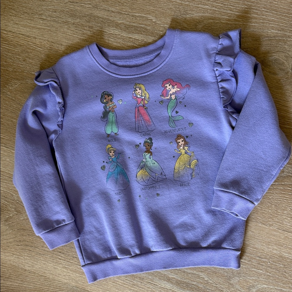 Disney Princess Ruffle Sweatshirt